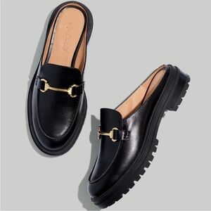 Madewell The Bradley Lugsole Loafer Mule